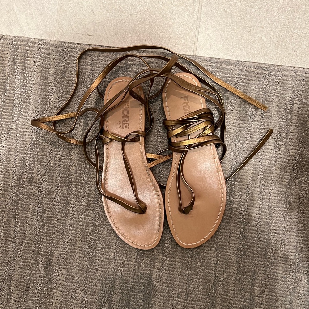Fiore Capri Handmade Leather Sandals